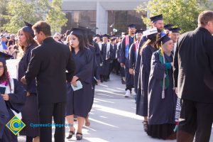 Commencement procession