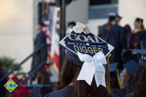 A graduation cap reads "Goal Digger"