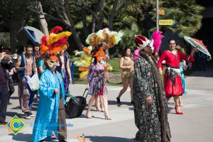 Mardi Gras parade.