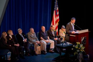 3rd Annual Yom HaShoah Ceremony Honors Survivors, WWII Vets