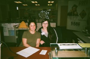 Student services workers. Photo taken for Disposable Camera Project.