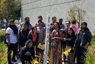 Cypress College Installs Fourth Peace Pole