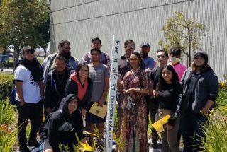 Cypress College Installs Fourth Peace Pole