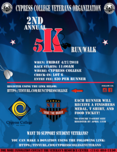 2nd Annual 5K Run/Walk flyer
