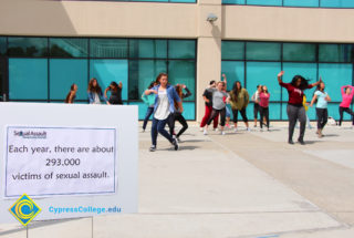 2015 Flash Mob for Sexual Assault Awareness Month