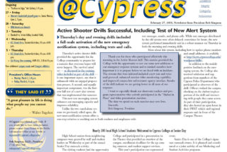 @Cypress Newsletter for February 27, 2015