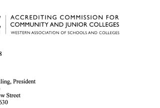 Cypress College Earns Reaffirmed Accreditation from ACCJC