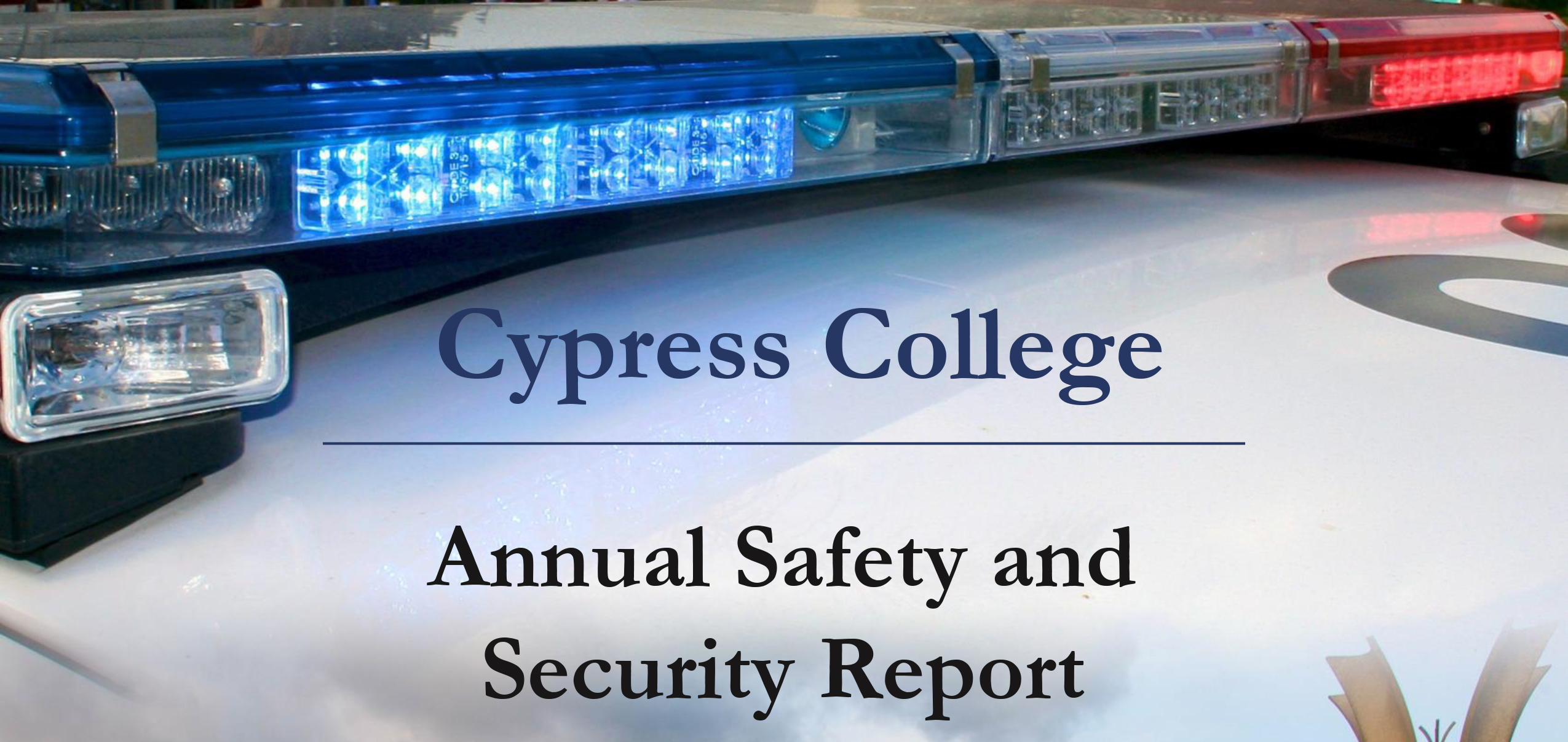 2019 Annual Safety and Security Report Now Available