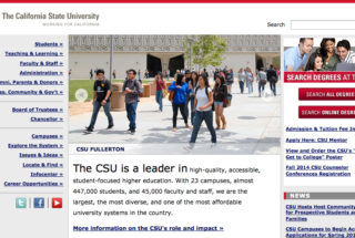 CSU Spring Application Deadline is August 31