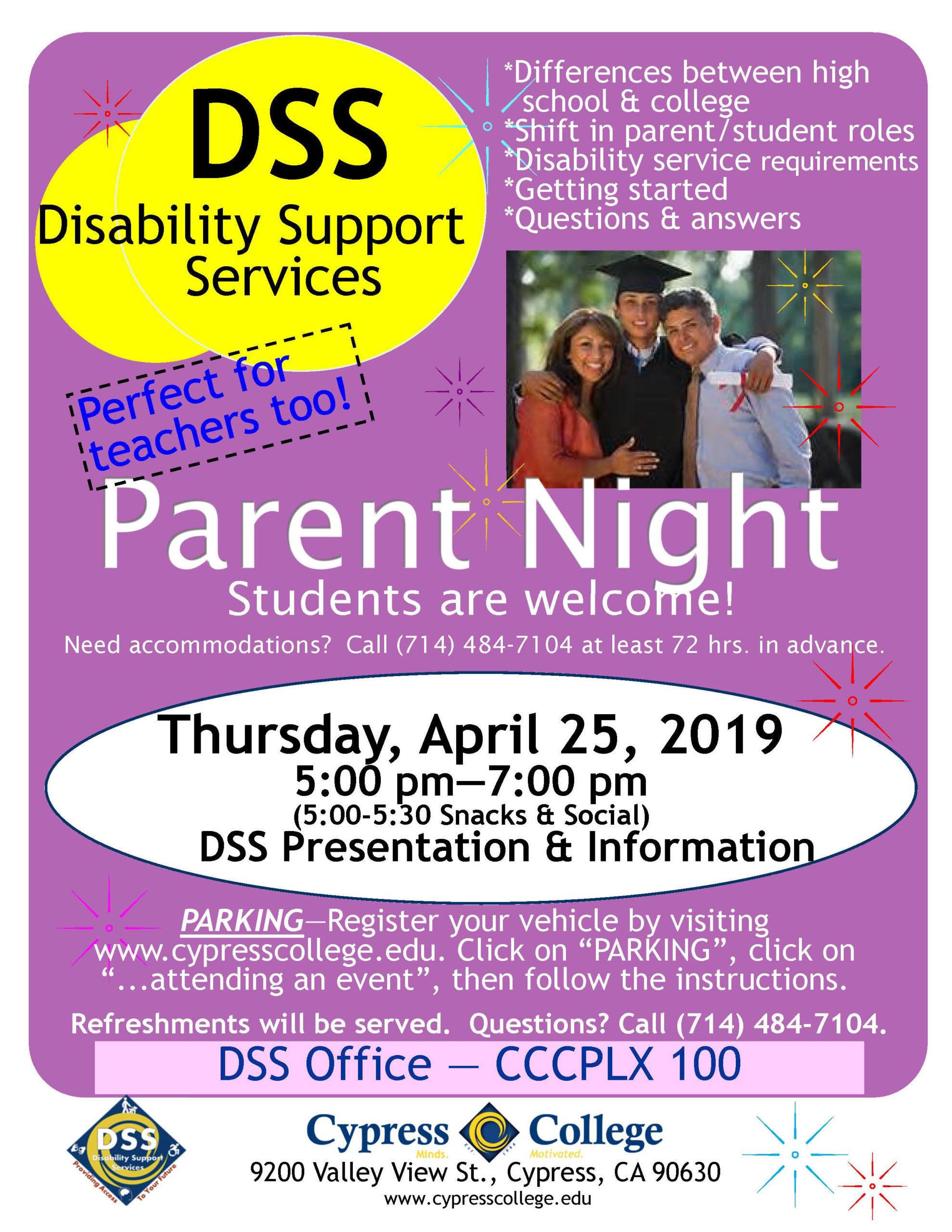 DSS Parent Night