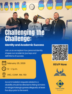 A flyer for Challenging the Challenge, the details of which are in the body of this email.