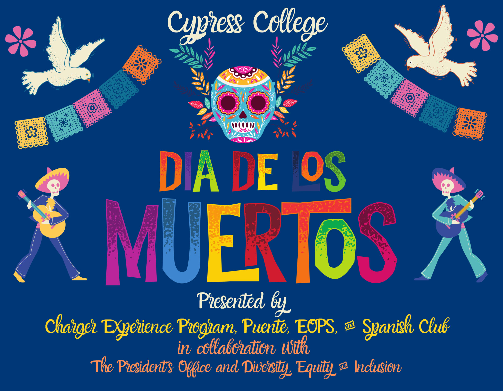 Dia de los Muertos flyer