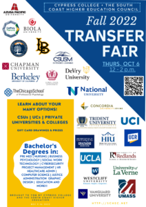 Transfer Fair flyer