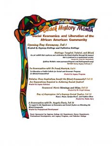 Black History Month Flyer