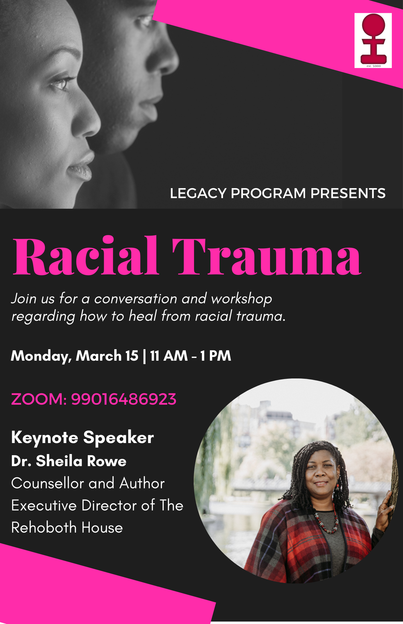 Racial Trauma event flyer