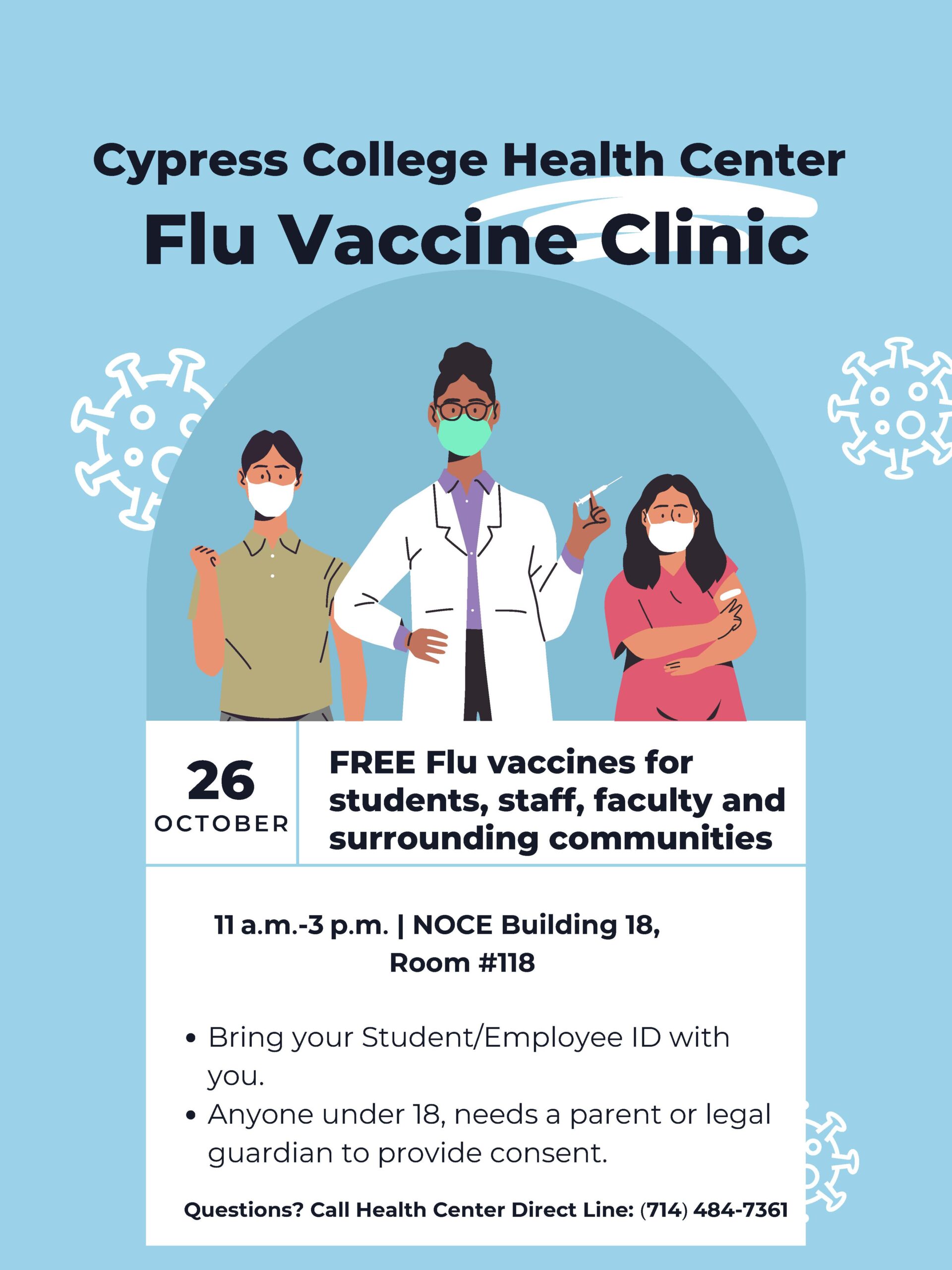 Flu Vaccine Clinic Cypress College