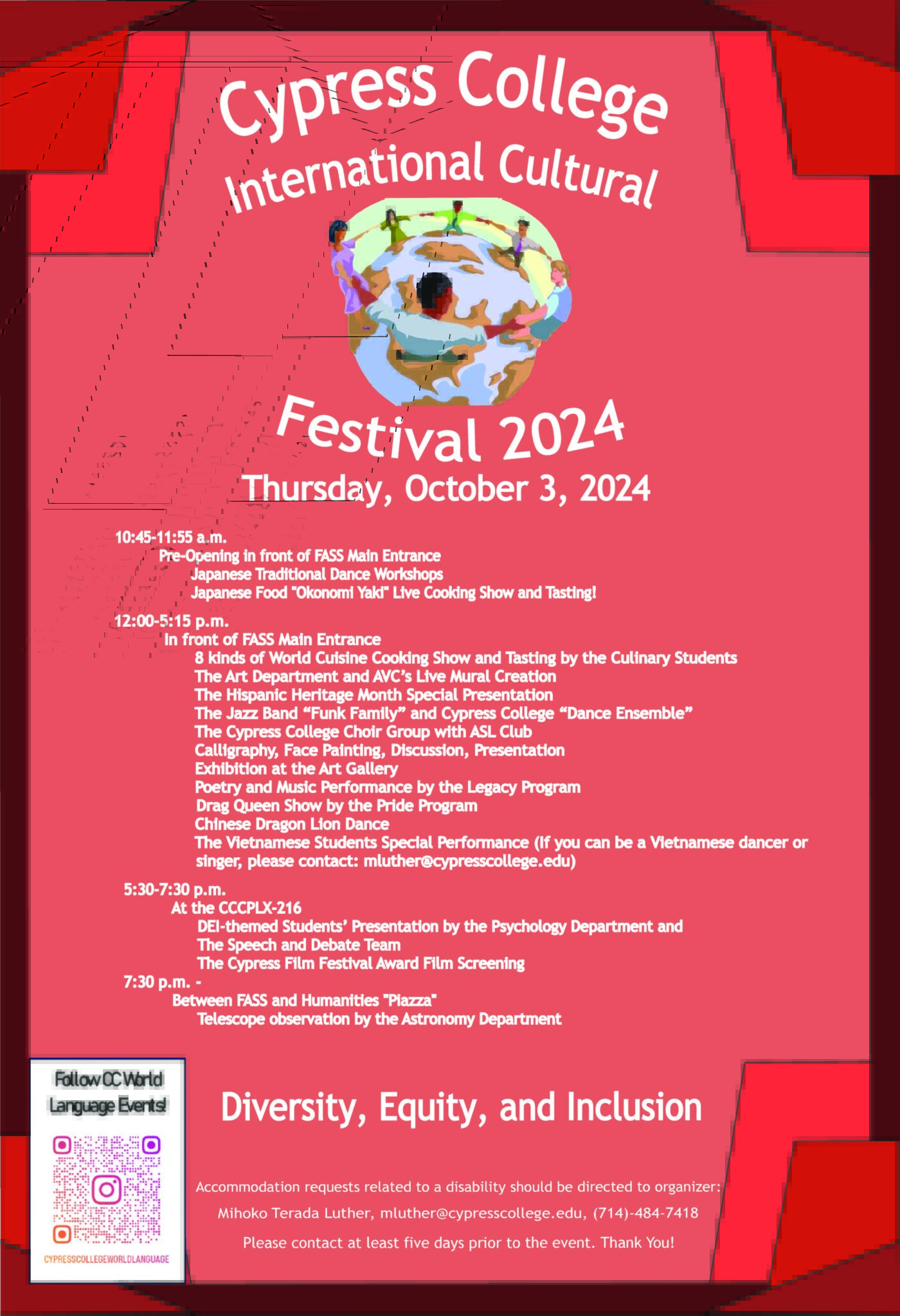 International Cultural Festival - Cypress College