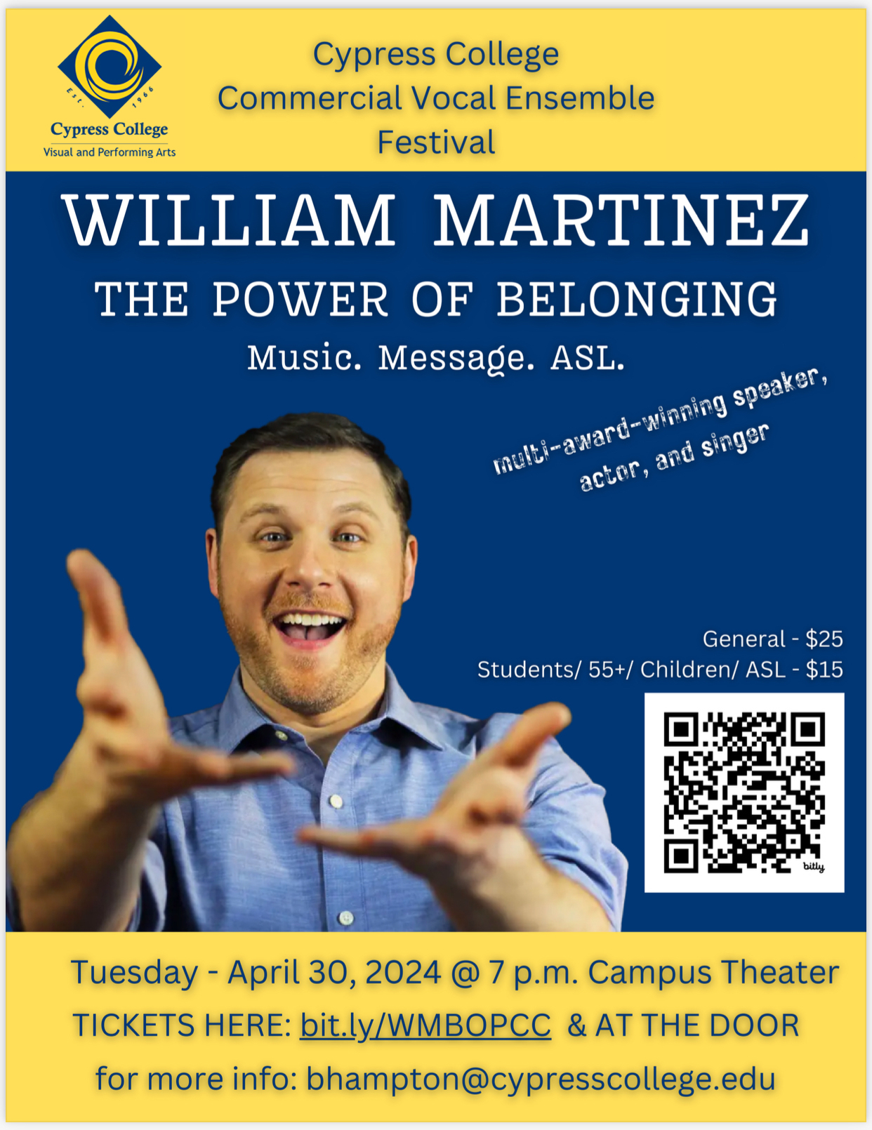 The Power of Belonging flyer