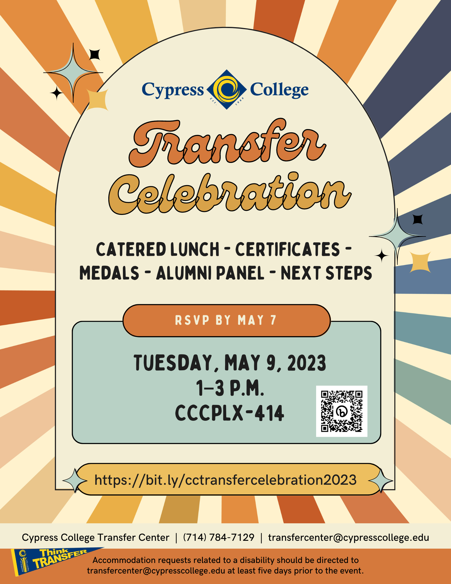 Transfer Celebration 2023 event flyer