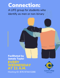 LIFE men's group flyer