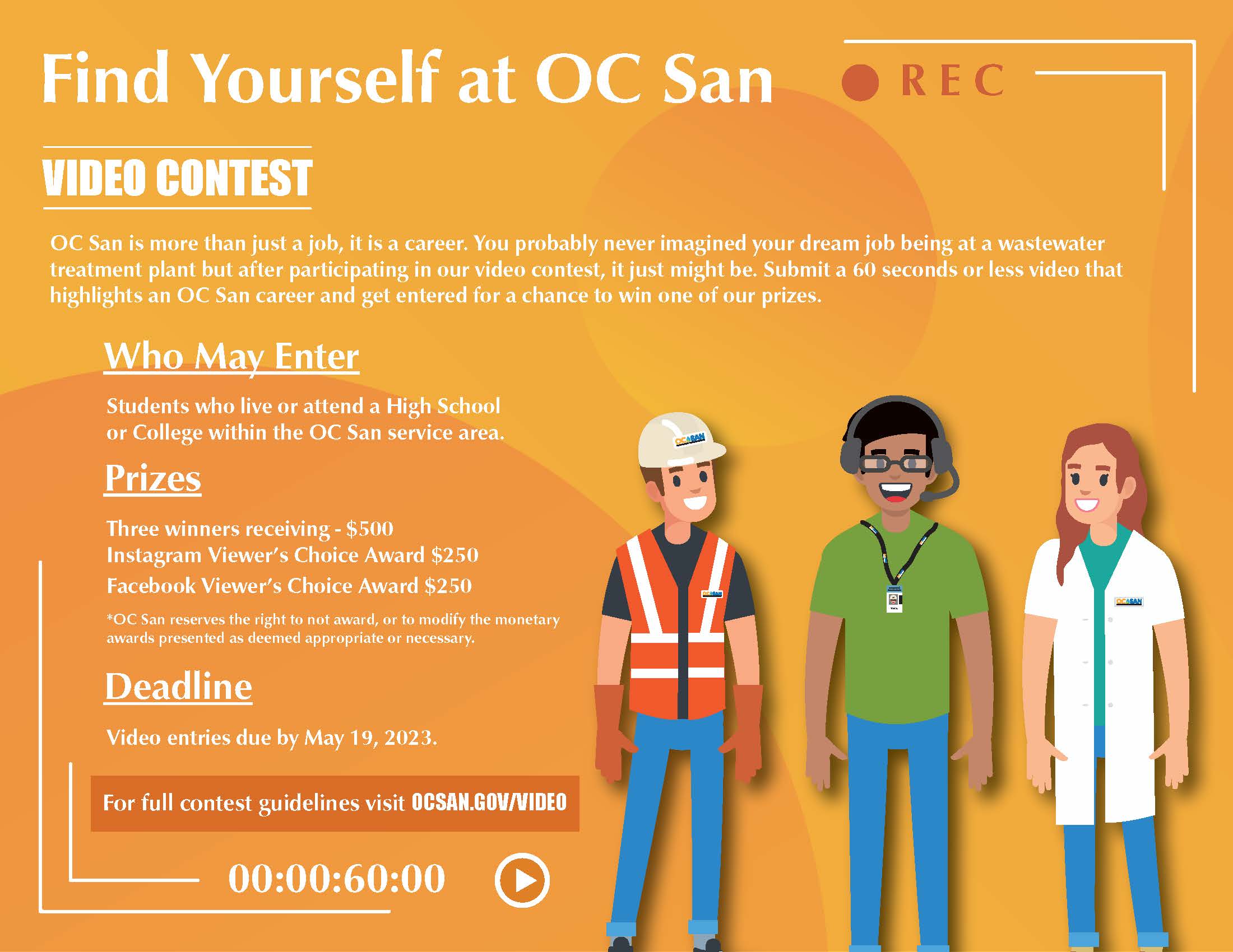 OC San Contest flyer