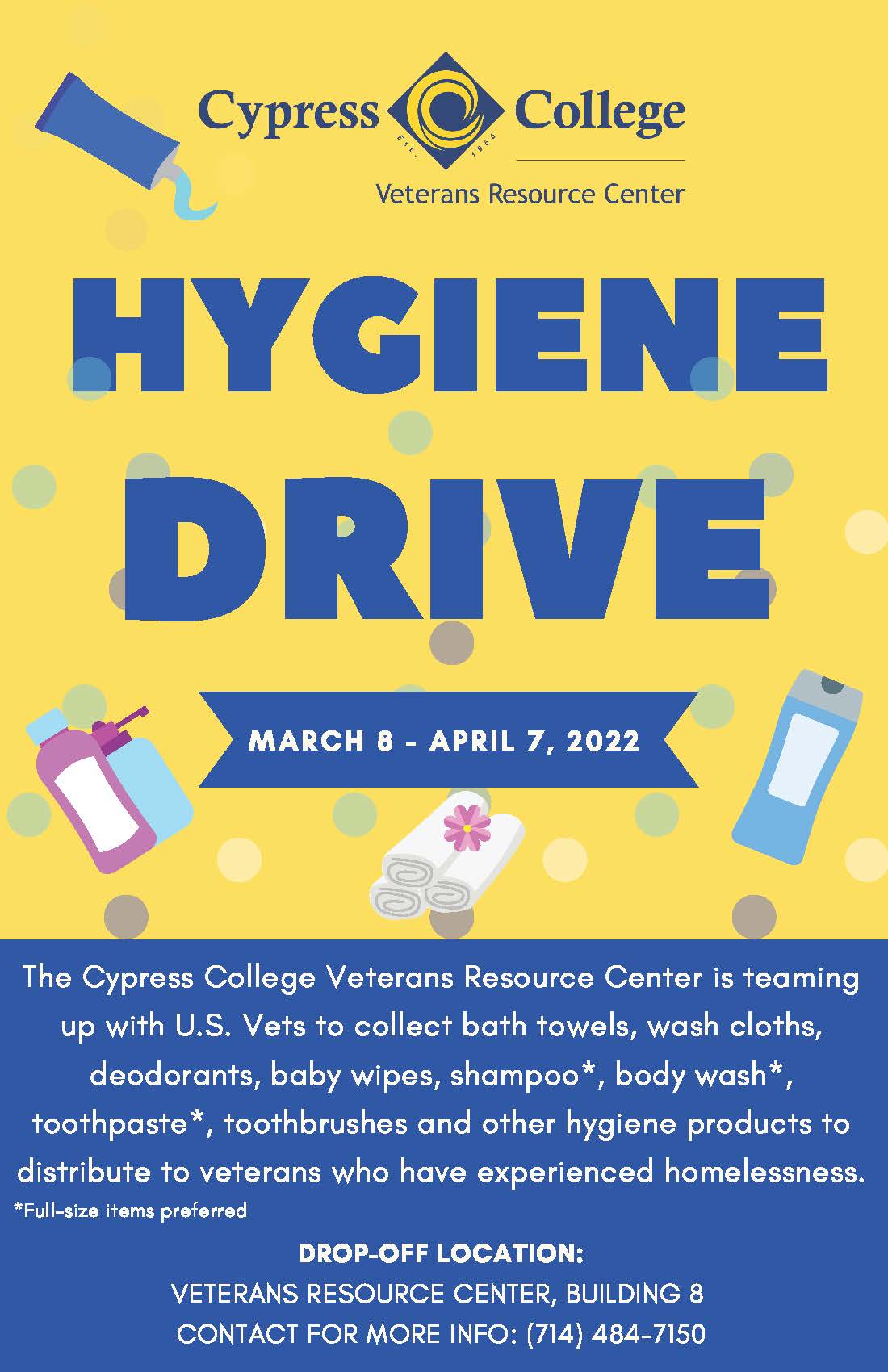 Hygiene Drive flyer
