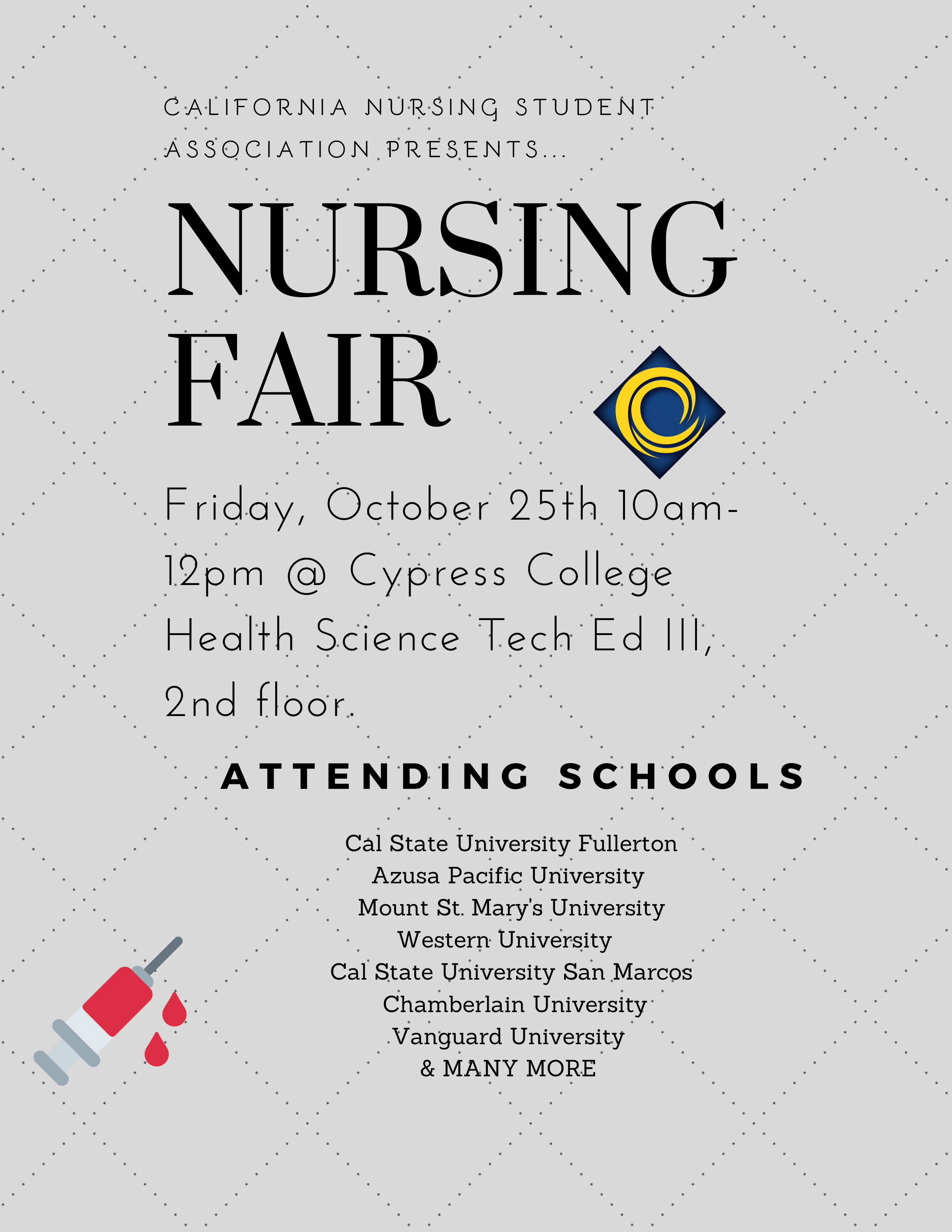 Nursing Fair flyer