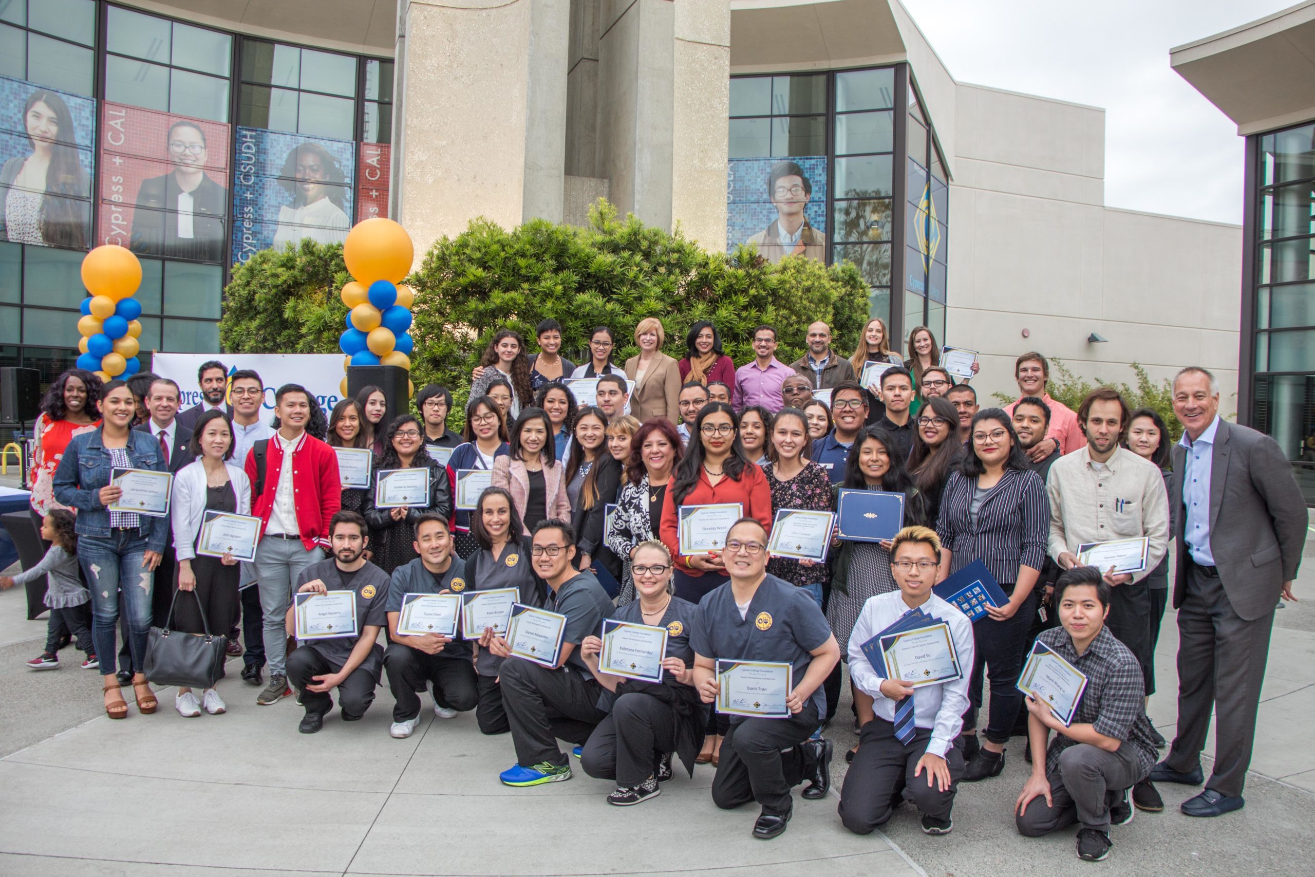 Cypress College Foundation Awards More Than 260,000 in Scholarships