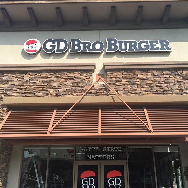 GD Bro Burger storefront