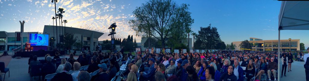 People gathered at event