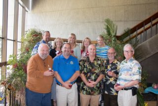 Cypress College Recognizes 2016-2017 Retirees at Annual Employee Luau
