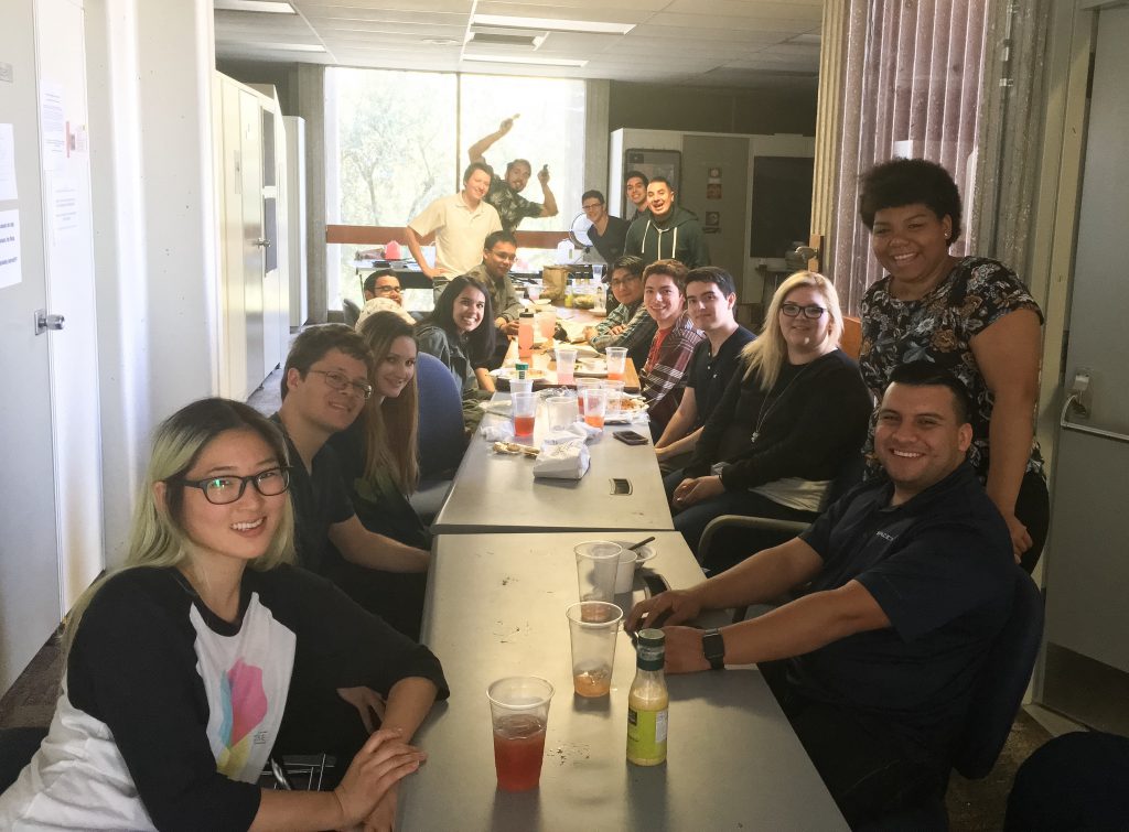 STEM(2) Lunch at SpaceX facilities in Hawthorne, CA. March 2016. 