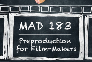 Preproduction for Filmmakers Class Available