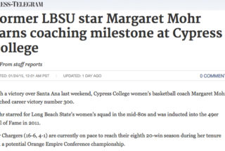 Long Beach Press-Telegram Highlights Mohr’s Milestone