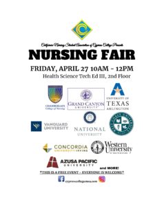 Nursing Fair flyer