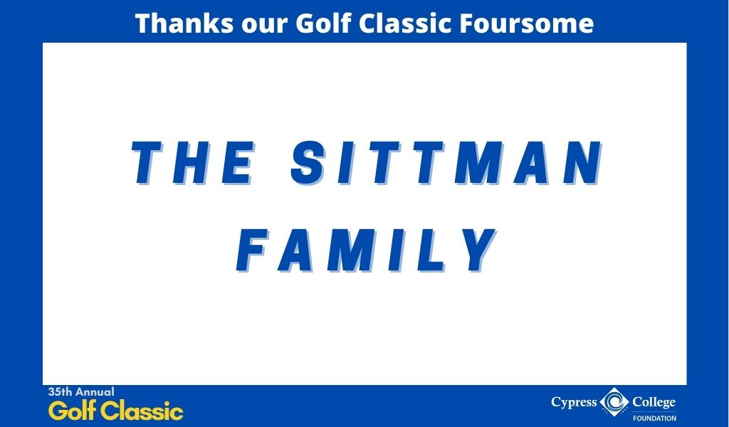 Words "The Sittman Family"