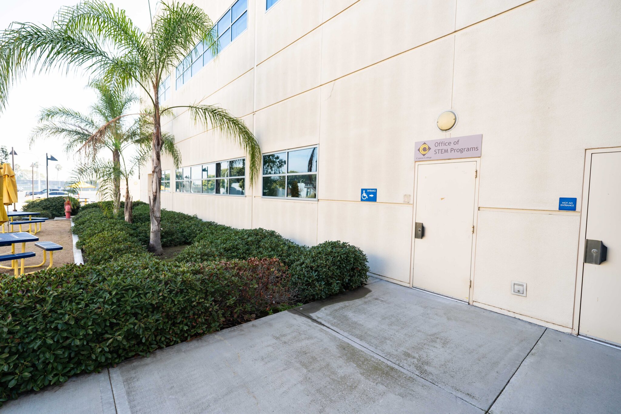 Exterior of STEM entrance