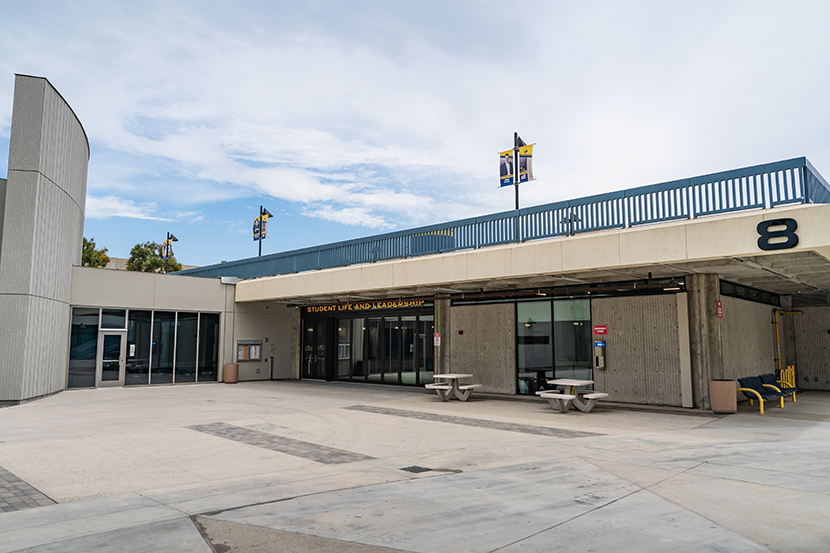 Inside the Student Life and Leadership building
