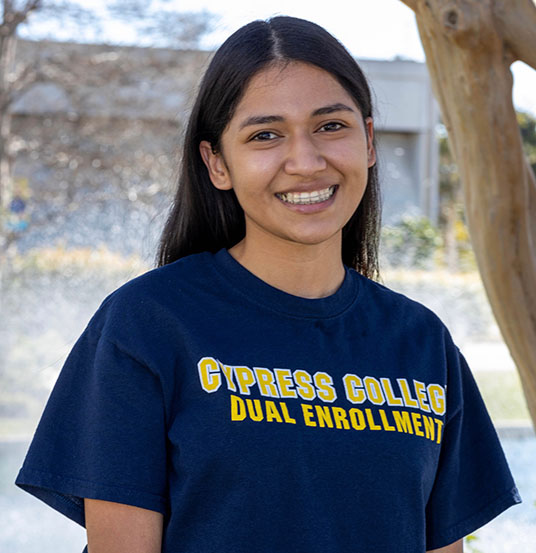 Dual Enrollment staff Monique Ramos smiling