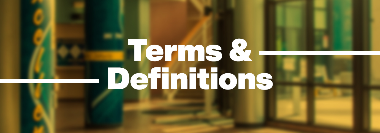 Terms & Definitions - Cypress College