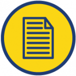 Paper Icon in Yellow Circle