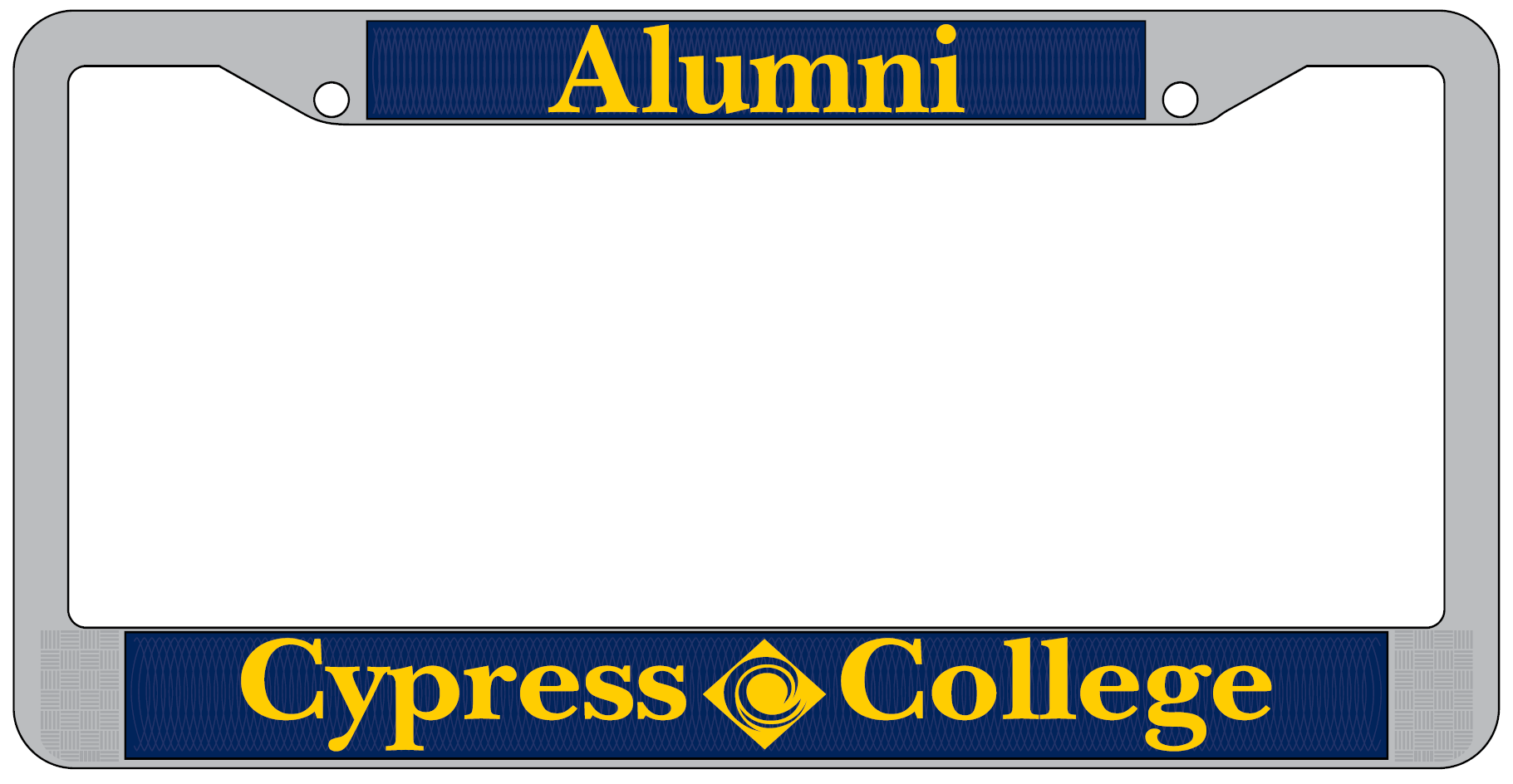 Cypress College Alumni License Plate Frame