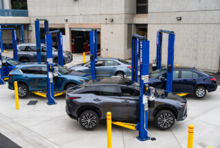 New Electric Vehicle Service Port Dedicated to Supportive Faculty and Partners
