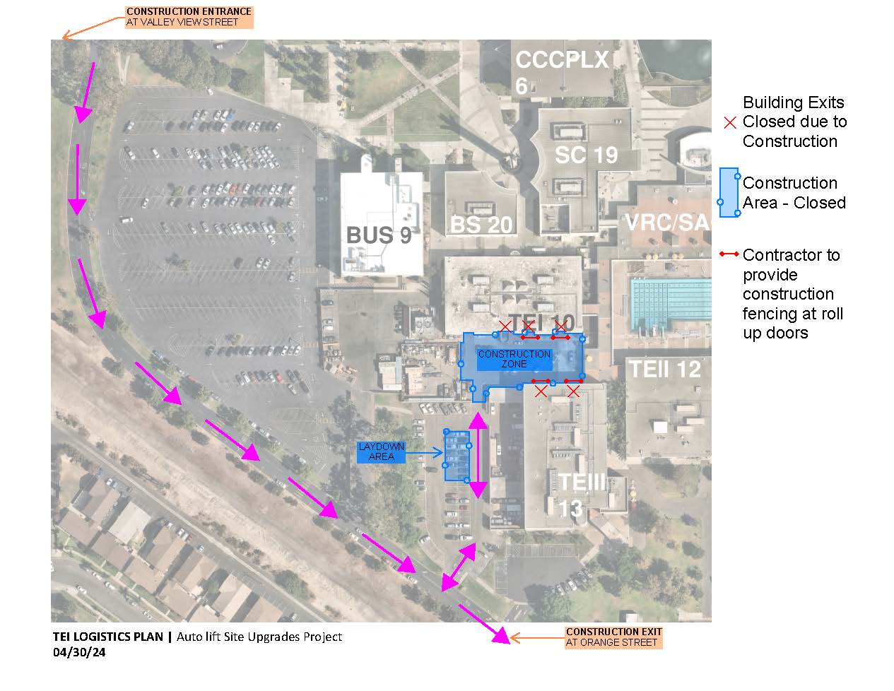 map of construction