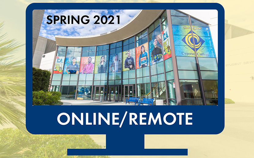 Remote Instruction to Continue During Spring Semester at Cypress College