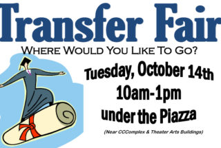 Transfer Fair on Tuesday, Oct. 14