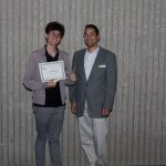Scholarship Award Ceremony attendees smiling.