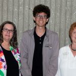 Scholarship Award Ceremony attendees smiling.