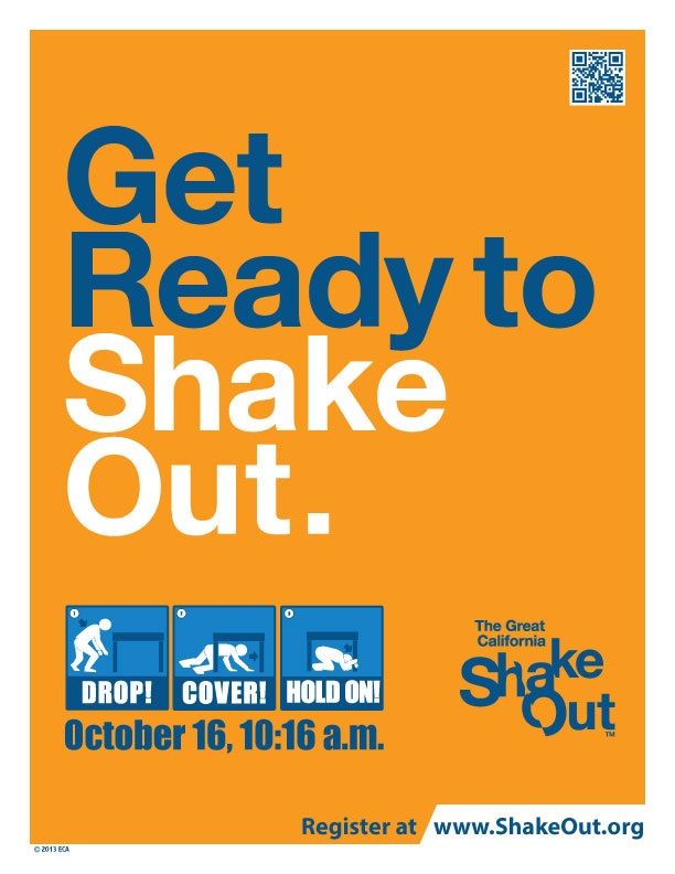 ShakeOut Drill Flyer