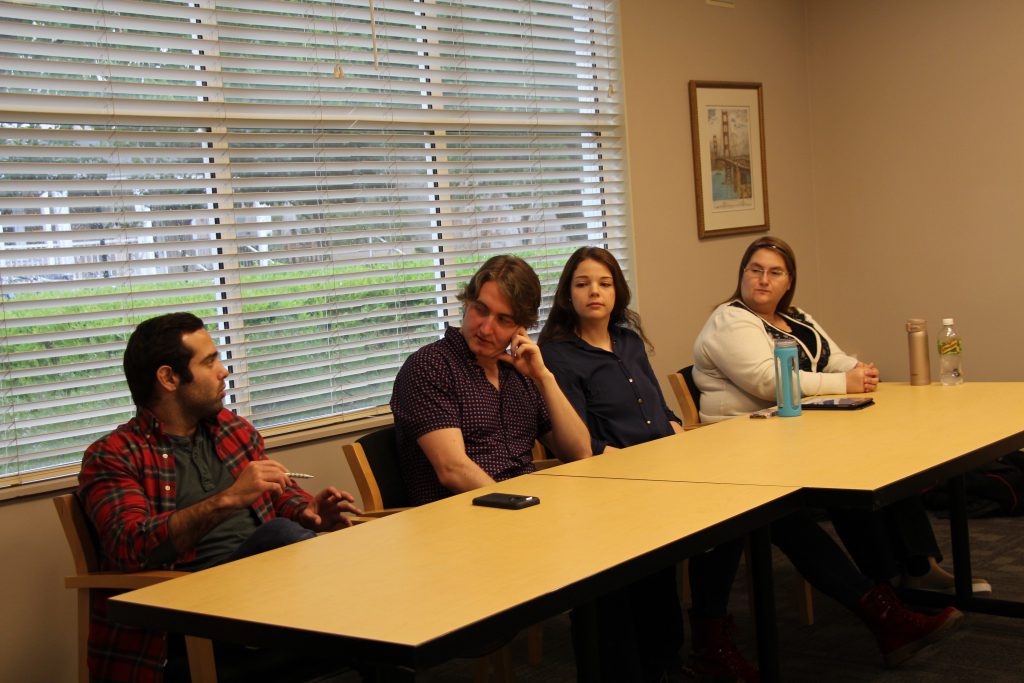 Community College to Stanford panel. 